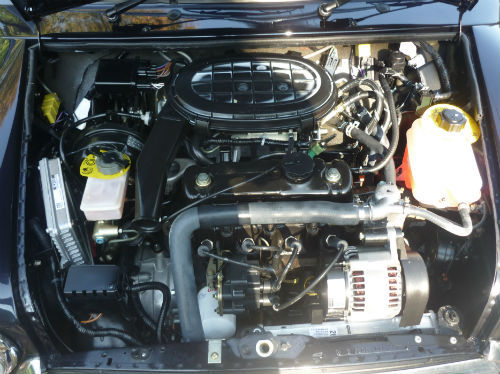 2000 rover mini cooper 1.3i sports with 112 miles engine bay