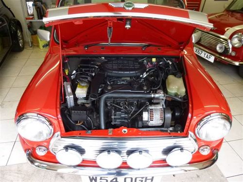 2000 Rover Mini Cooper Sport Engine Bay