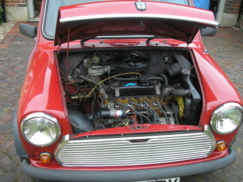 1987 Rover Mini Mayfair Engine Bay
