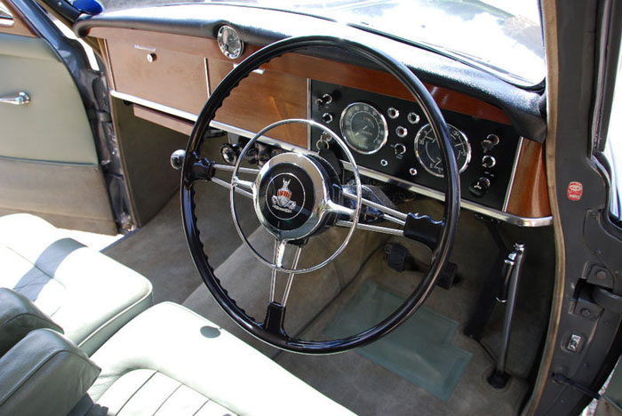 1959 rover p4 dashboard