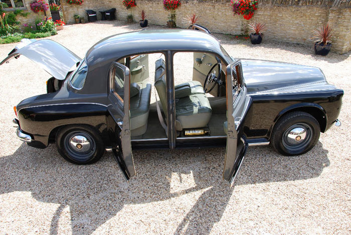 1959 rover p4 interior 1