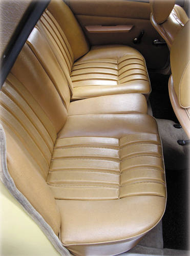 1972 Rover P6 4500S Rear Interior