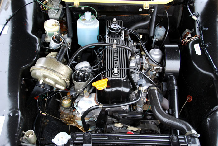 1974 Rover 2200 SC P6 Engine Bay