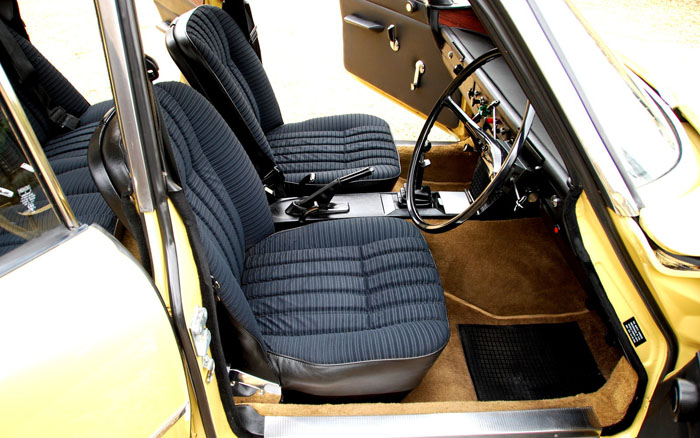 1974 Rover 2200 SC P6 Interior