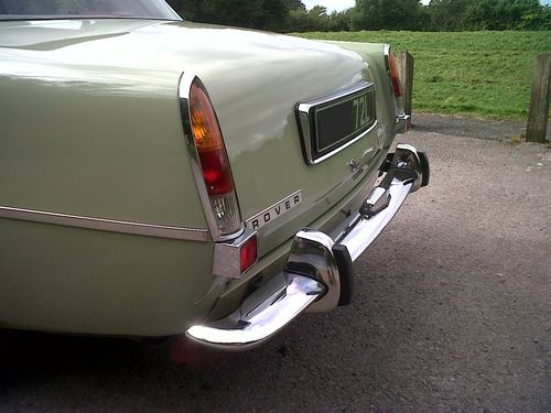 1972 Rover P6 2000 TC Back