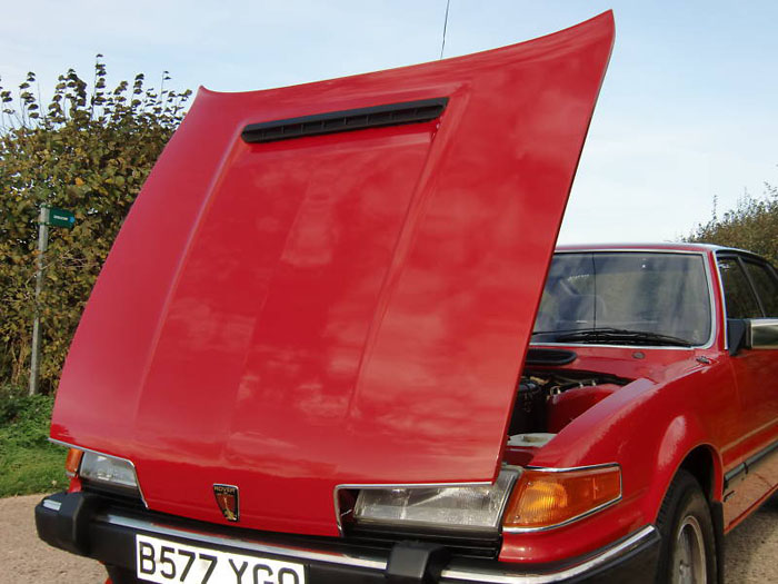 1984 rover sd1 2600 vanden plas auto bonnet