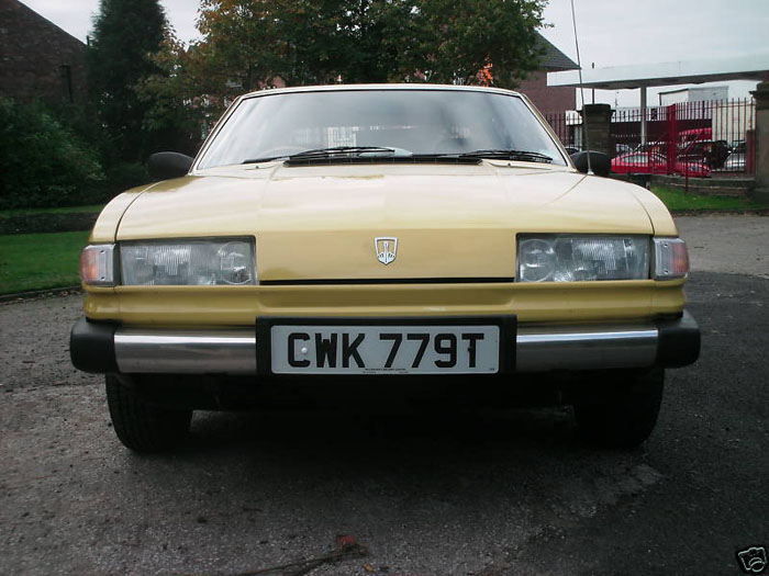 1978 rover 2600 yellow 2