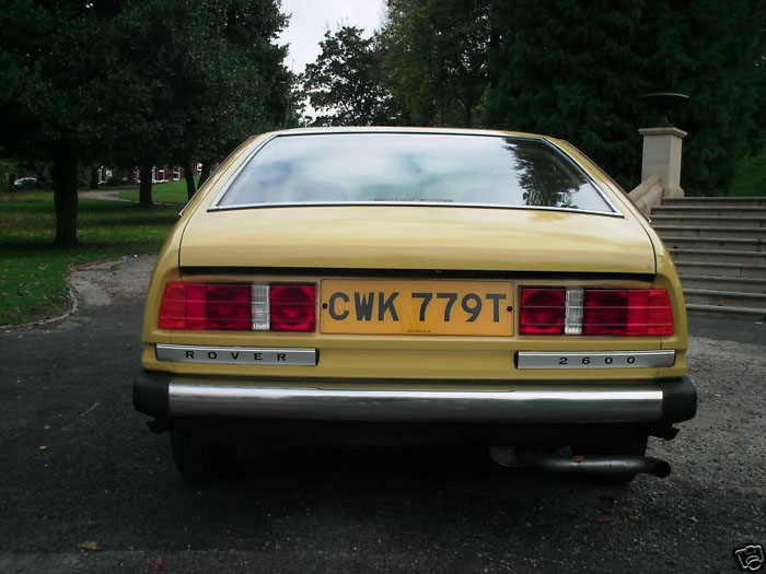 1978 rover 2600 yellow 5