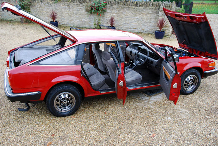 1987 rover sd1 2300 5 speed manual interior 1