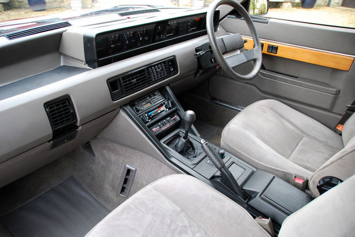 1987 rover sd1 2300 5 speed manual interior 4