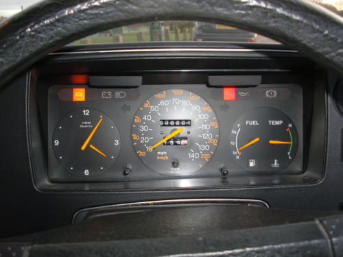1986 saab 900 classic 2.0 litre 2 door saloon dashboard