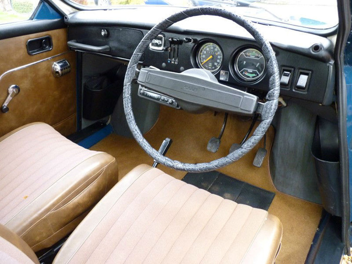 1973 Saab 96 V4 Front Interior 2