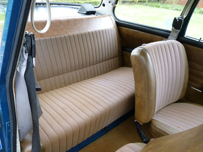 1973 Saab 96 V4 Rear Interior