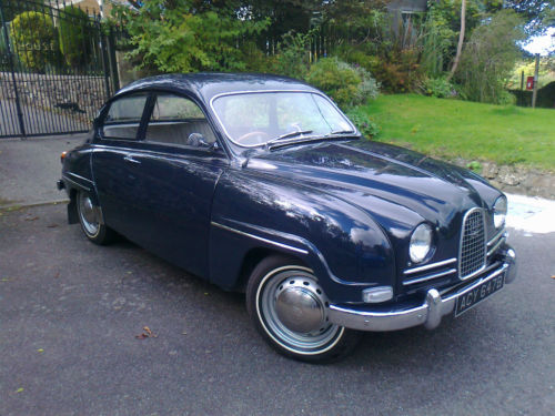 1964 saab 96 bullnose twostroke 1