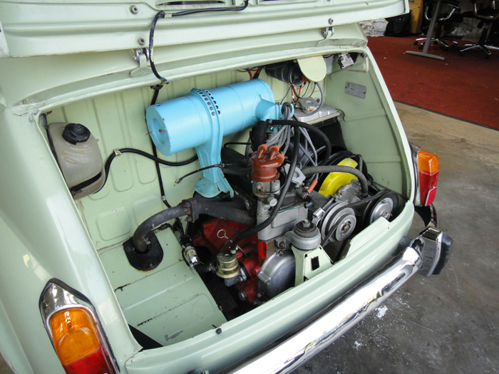 1967 Seat 600D Engine Bay 2