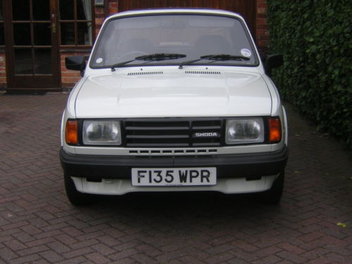 1989 skoda estelle 120l 5 speed front