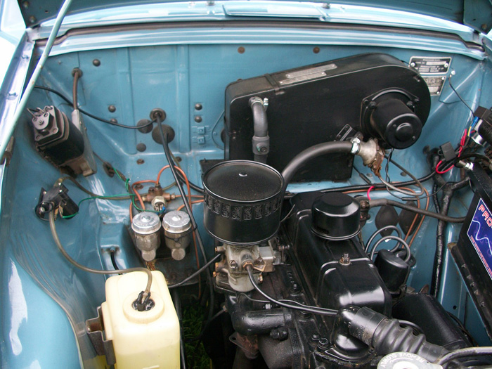 1955 Standard 8 Engine Bay