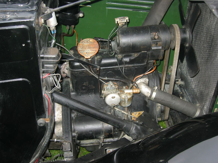 1932 standard big 9 mark two show car engine bay