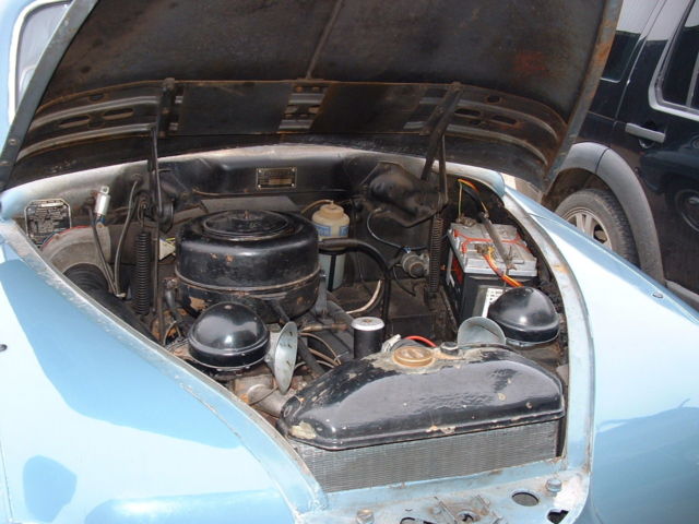 1952 standard vanguard phase engine bay