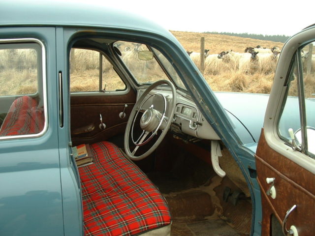 1952 standard vanguard phase interior