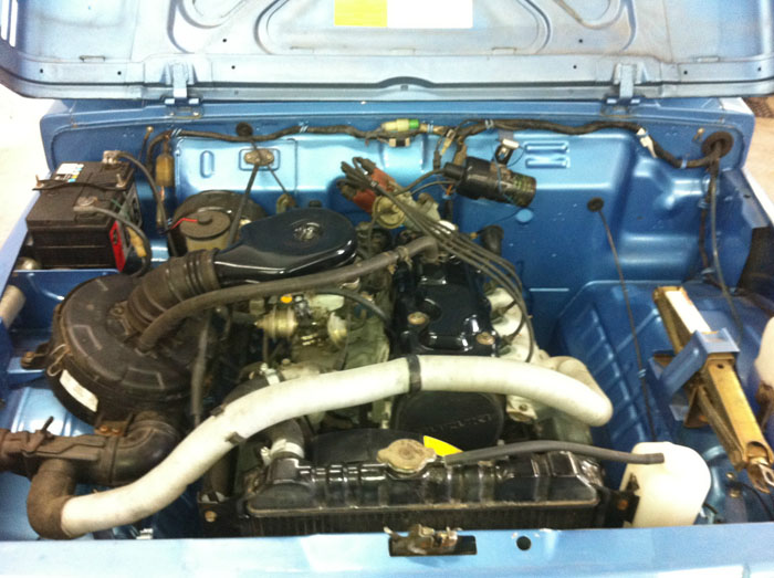 1986 Suzuki SJ413 JX Engine Bay