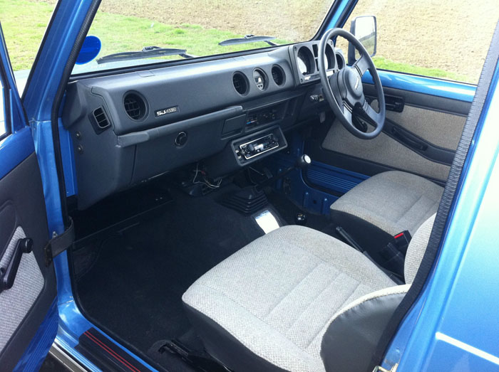1986 Suzuki SJ413 JX Interior