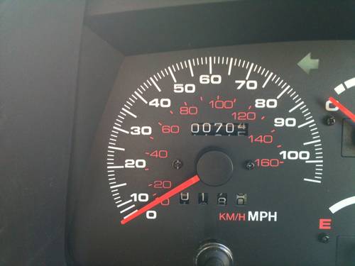 1991 Suzuki Vitara JLX SE Speedometer