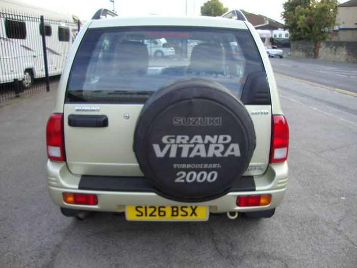 1998 suzuki grand vitara 2.0 tdi 5