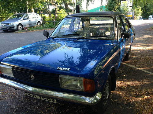 1979 Talbot Avenger 1.6 LS 2