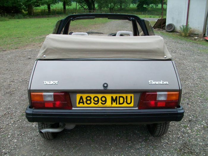 1984 talbot samba convertible 4