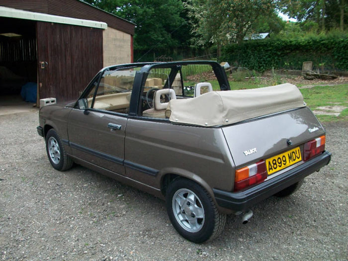 1984 talbot samba convertible 5