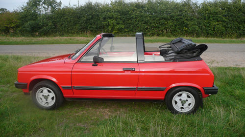 1984 Talbot Samba Convertible Left Side Roof Off