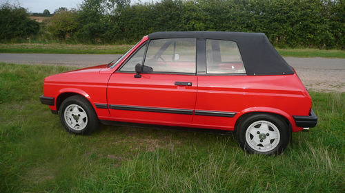 1984 Talbot Samba Convertible Left Side Roof On