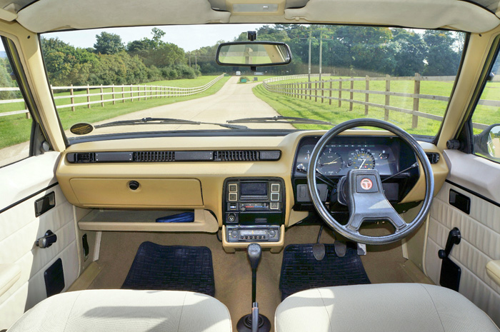 1982 Talbot Solara 1.6 LS Dashboard Steering Wheel
