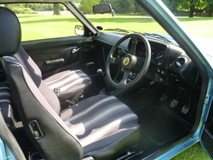 1982 Talbot Sunbeam Lotus Interior