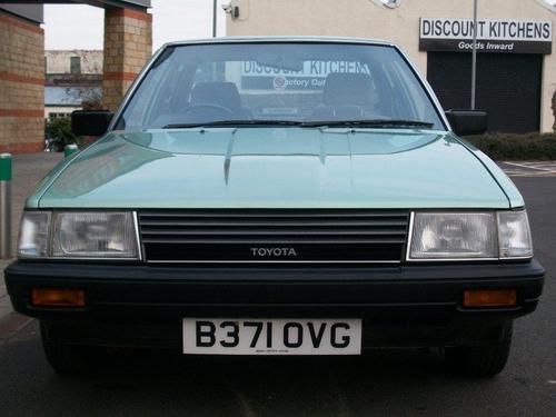 1984 Toyota Camry 2.0 GLi Front