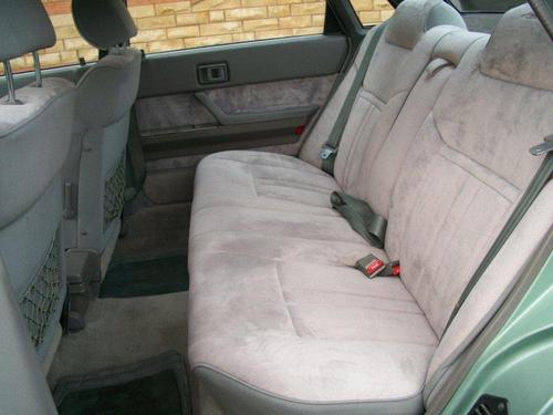 1984 Toyota Camry 2.0 GLi Rear Interior
