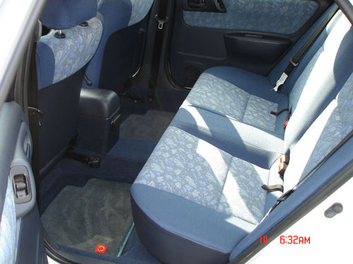 1996 Toyota Carina E 1.8 CD Rear Interior