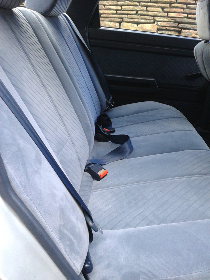 1984 Toyota Carina II 1.6 GL Rear Seats