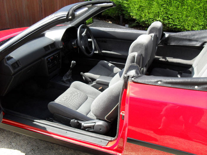 1987 toyota celica convertible interior 2