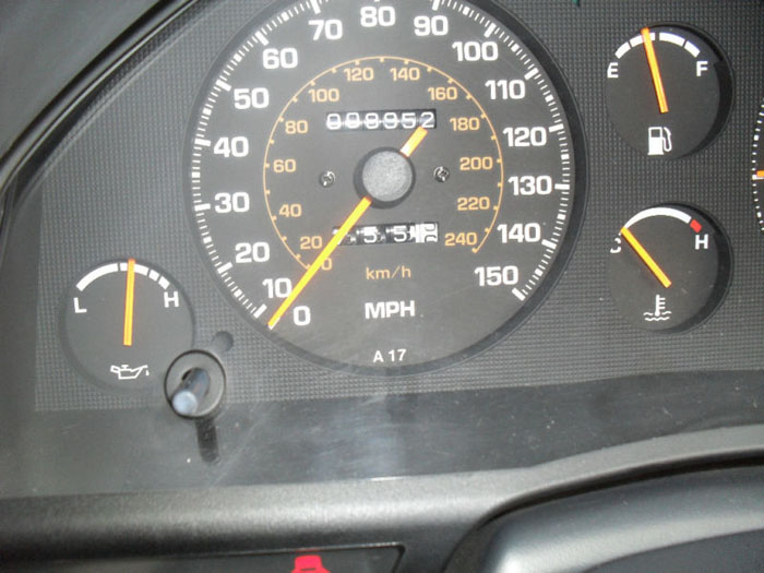 1987 toyota celica convertible speedometer