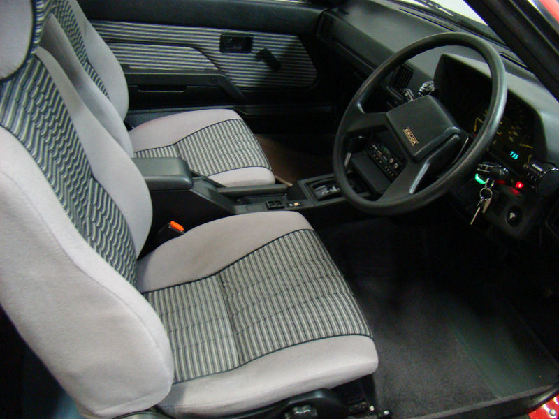 1984 toyota celica 2.0 xt auto hatchback interior 1