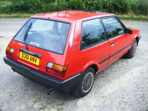 1987 Toyota Corolla 1.3 GL 3