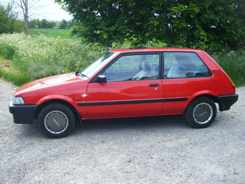 1987 Toyota Corolla 1.3 GL Side