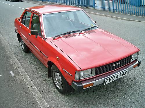 1987 toyota corolla ke70 dx 1.3l 1