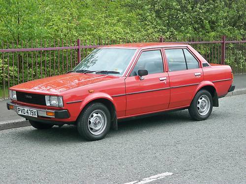 1987 toyota corolla ke70 dx 1.3l 3