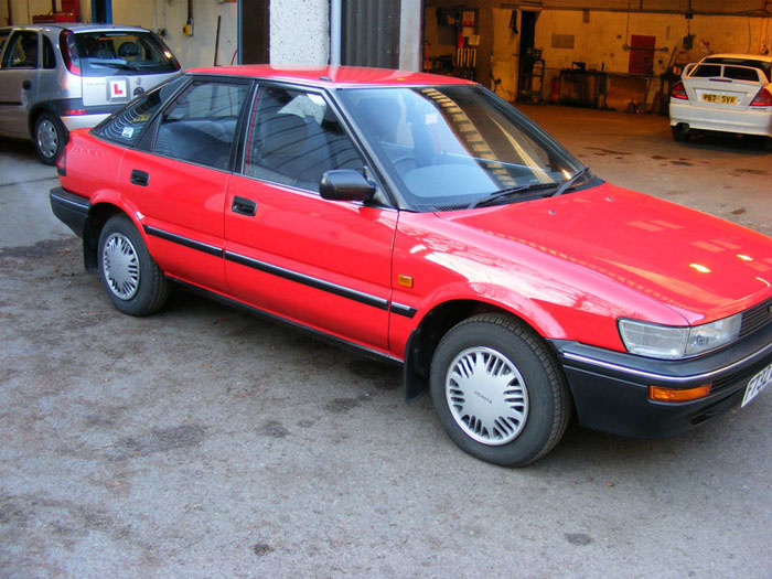 1988 toyota corolla gl auto 1