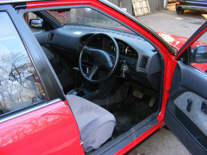 1988 toyota corolla gl auto interior 1
