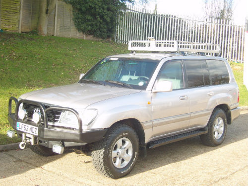 2002 52 reg toyota landcruiser 4.2 td lhd b6 armoured bullet proof 1