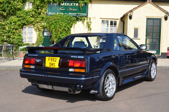 1988 Toyota MR2 Mk1 Supercharged Back